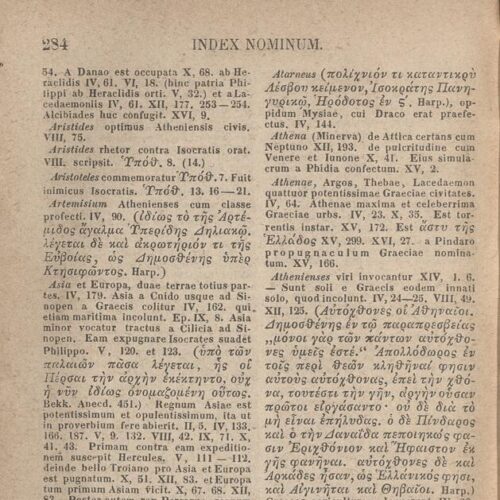 17,5 x 11,5 εκ. 2 σ. χ.α. + VI σ. + 314 σ. + 2 σ. χ.α., όπου στο φ. 1 κτητορική σφραγίδα C